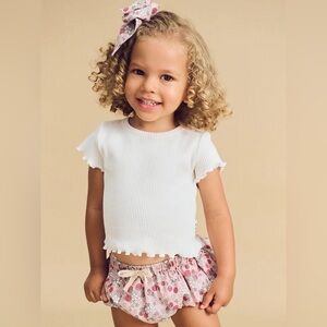 Huxbaby Almond Milk Rib Tee